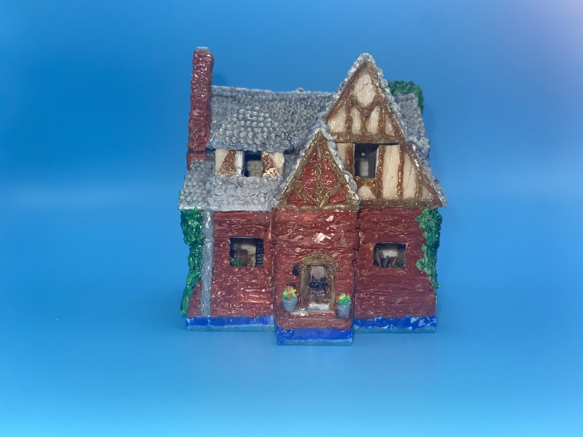 Artwork by Skyler Gallun &mdash; the ivy brick house, view 1