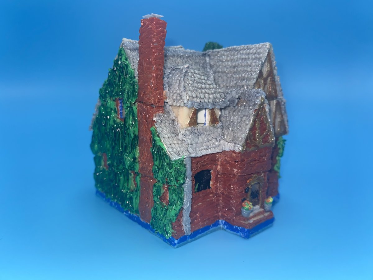 Artwork by Skyler Gallun &mdash; the ivy brick house, view 3