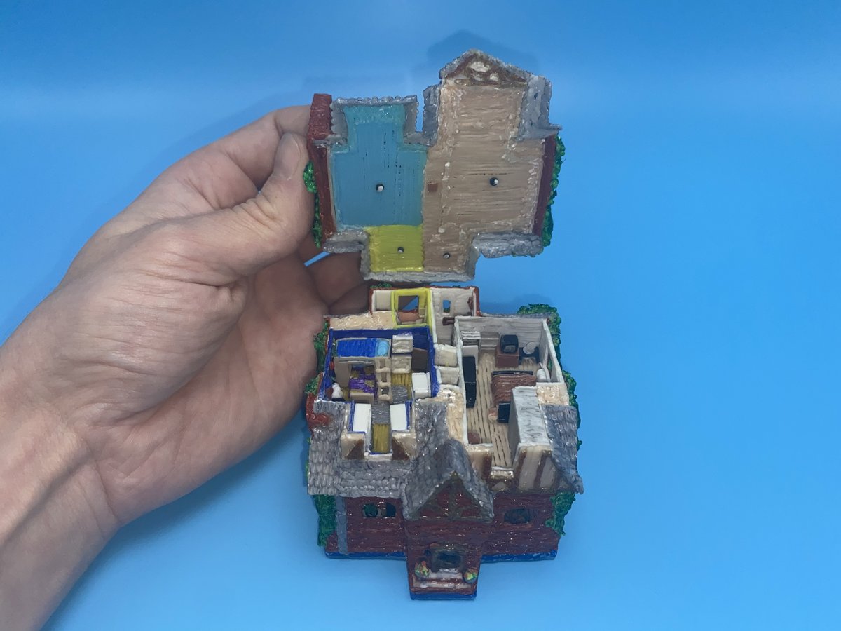 Artwork by Skyler Gallun &mdash; the ivy brick house, view 4