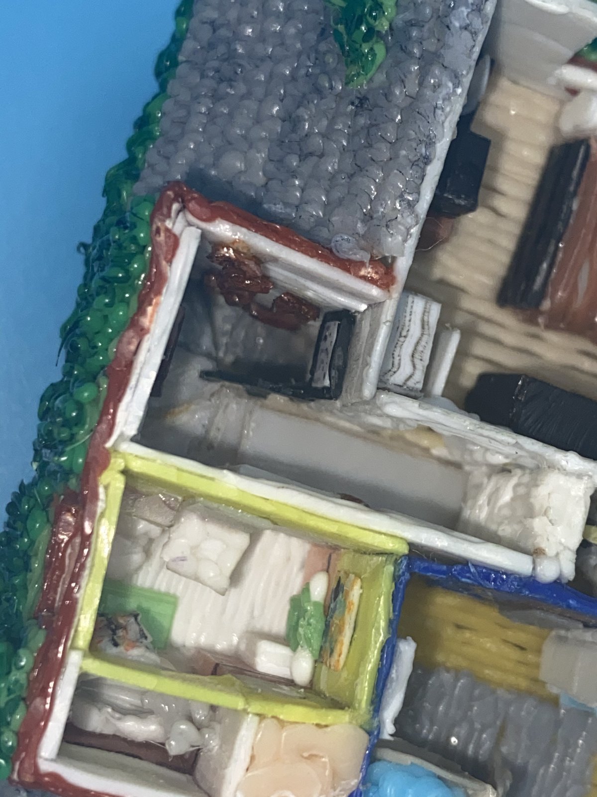 Artwork by Skyler Gallun &mdash; the ivy brick house, view 10