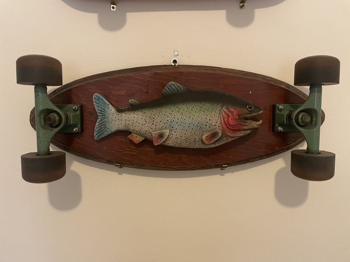 Artwork by Skyler Gallun &mdash; trout deck, view 1