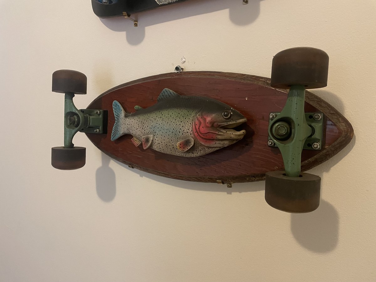 Artwork by Skyler Gallun &mdash; trout deck, view 3