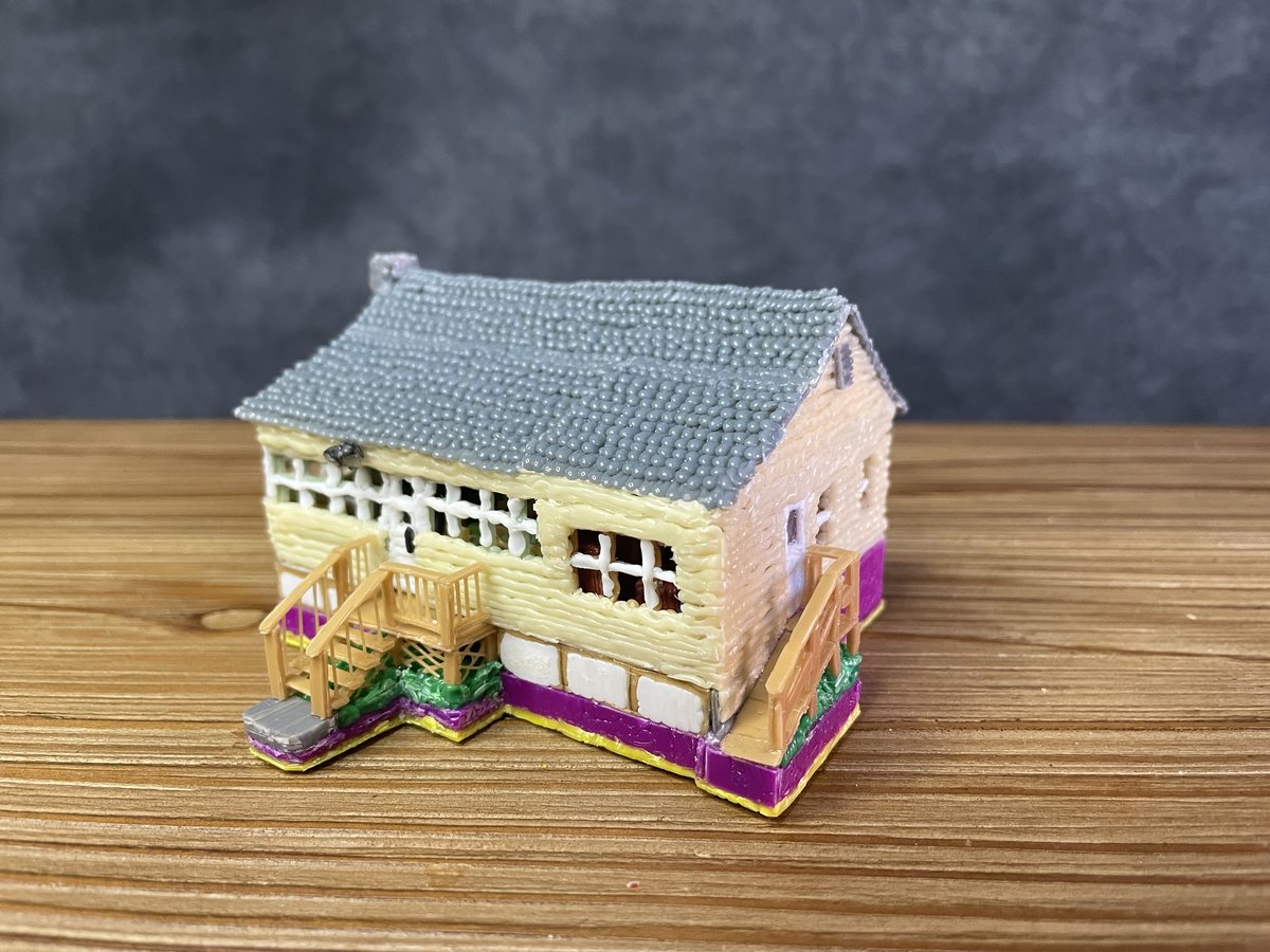 Artwork by Skyler Gallun &mdash; the shop building, view 1