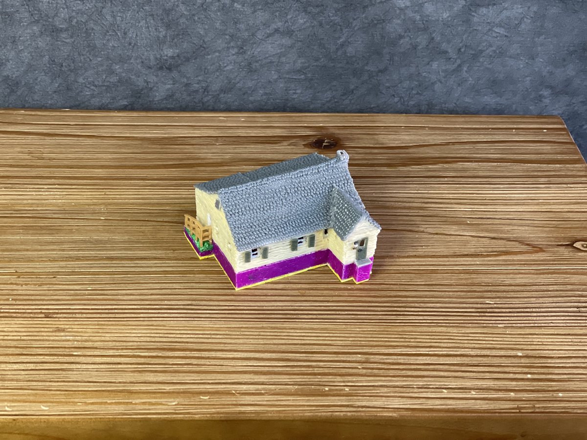 Artwork by Skyler Gallun &mdash; the shop building, view 4