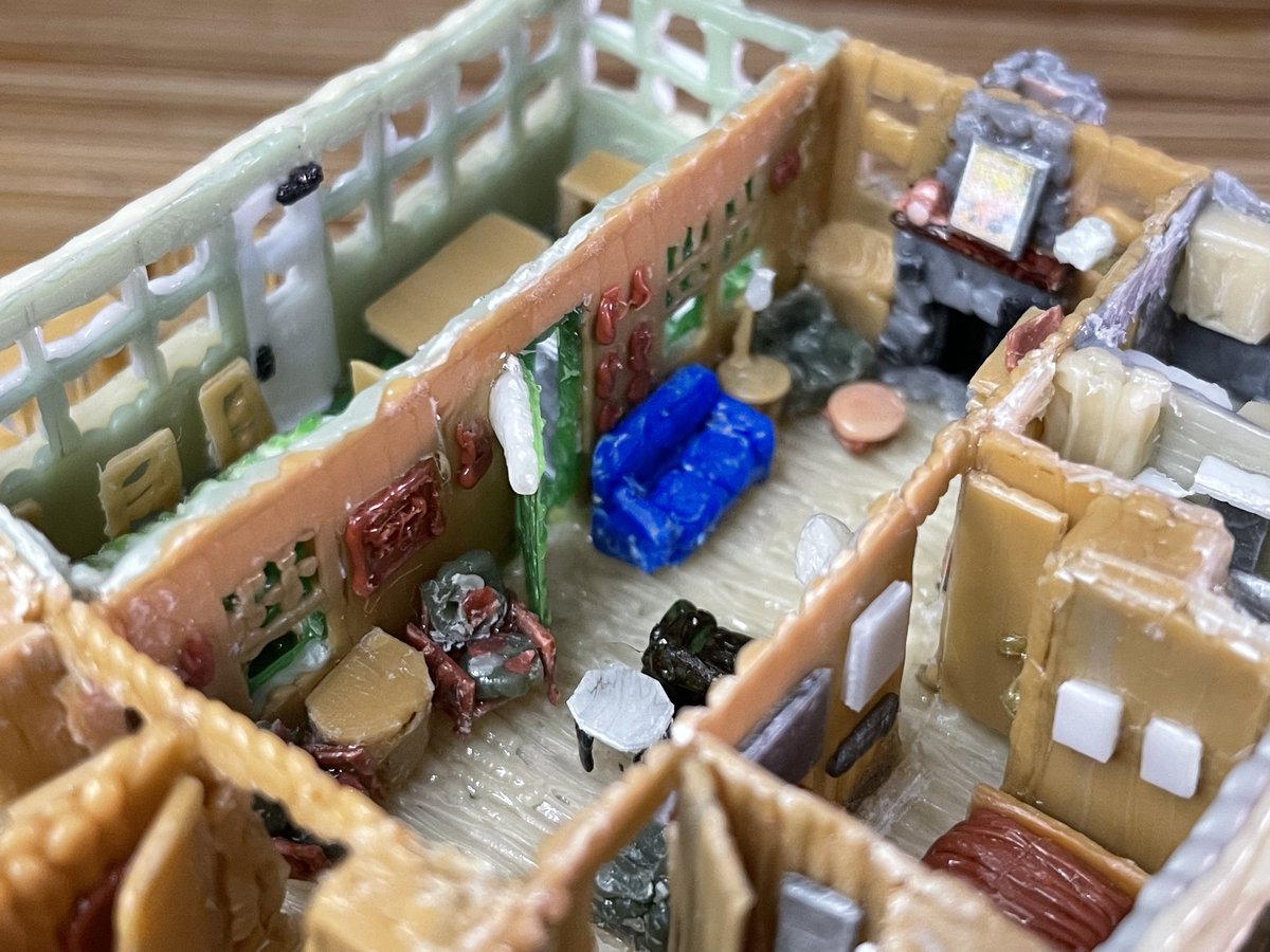 Artwork by Skyler Gallun &mdash; the shop building, view 8