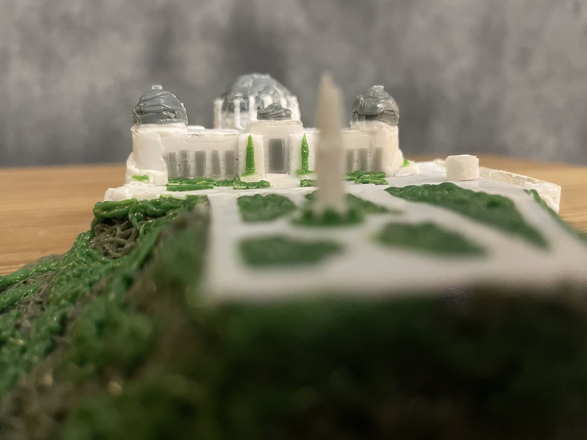 Artwork by Skyler Gallun &mdash; the domed complex, view 1