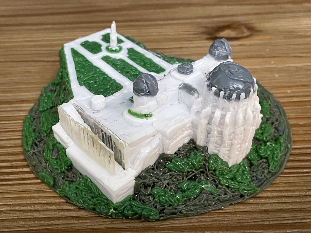 Artwork by Skyler Gallun &mdash; the domed complex, view 4